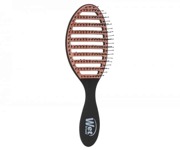Kefa na rozesvanie a fkanie vlasov Wet Brush The Original Detangler Ceramic Speed &#8203;&#8203;Dry - ierna