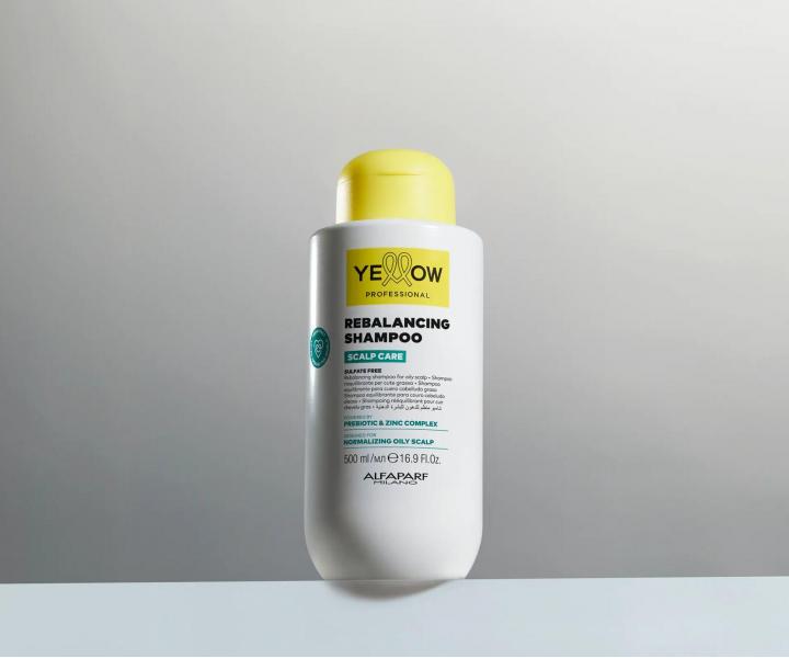 �istiaci �amp�n pre mastn� poko�ku hlavy Yellow Professional Scalp Care Rebalancing Shampoo - 500 ml