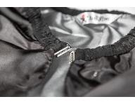 Pnska pltenka na strihanie vlasov a fzov Pirates of the Barbertime Crystal Barber Cape - ierna