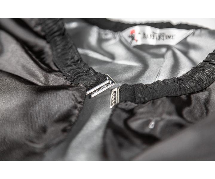 Pnska pltenka na strihanie vlasov a fzov Pirates of the Barbertime Crystal Barber Cape - ierna