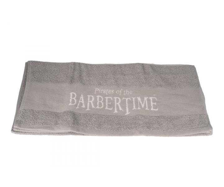 Bavlnen uterk Pirates of the Barbertime Towel With Barbertime Logo 50 x 90 cm - ed