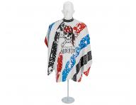 Pnska pltenka na strihanie vlasov a fzov Barbertime Pre Barber Cape XL