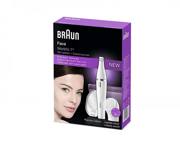 Epil�tor na tv�r 2v1 Braun Face 830