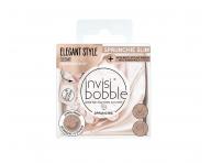 Ozdobn pirlov gumika s maou Invsibobble Scrunchie Slim Ballerina Bow - ruov