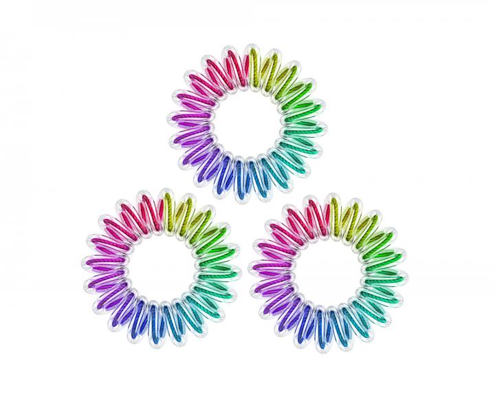 Detsk� sada �pir�lov�ch gumi�iek Invisibobble Sprunchia and Original Pink Teddy