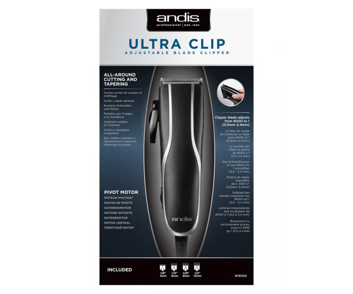 Profesionlny strojek na vlasy Andis Ultra Clip PM-10