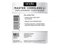 Nhradn hlavica pre strojek Andis Master Cordless Li - 0,2 - 0,5 mm