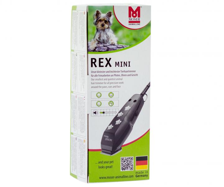Kontrovaci strojek na zvieraciu srs Moser Rex Mini 1411-0062