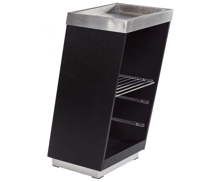 Odkladac stolk Sibel Intercalario - ierne drevo