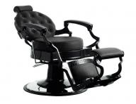 Kadern�cke barber kreslo Hairway Romeo - �ierne - II. akos� - odreniny na podstavci