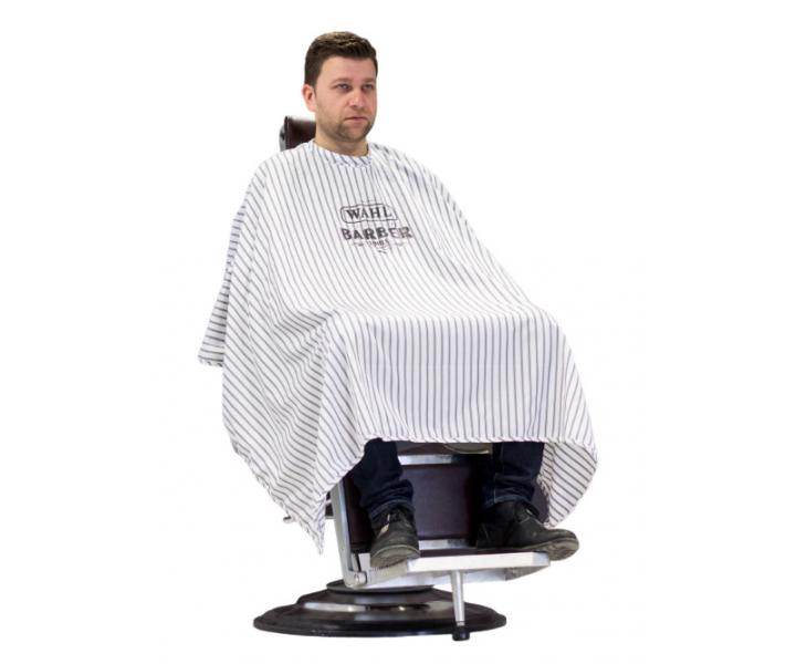 Pltenka na strihanie a holenie Wahl Barber 135 x 150 cm - pruhovan
