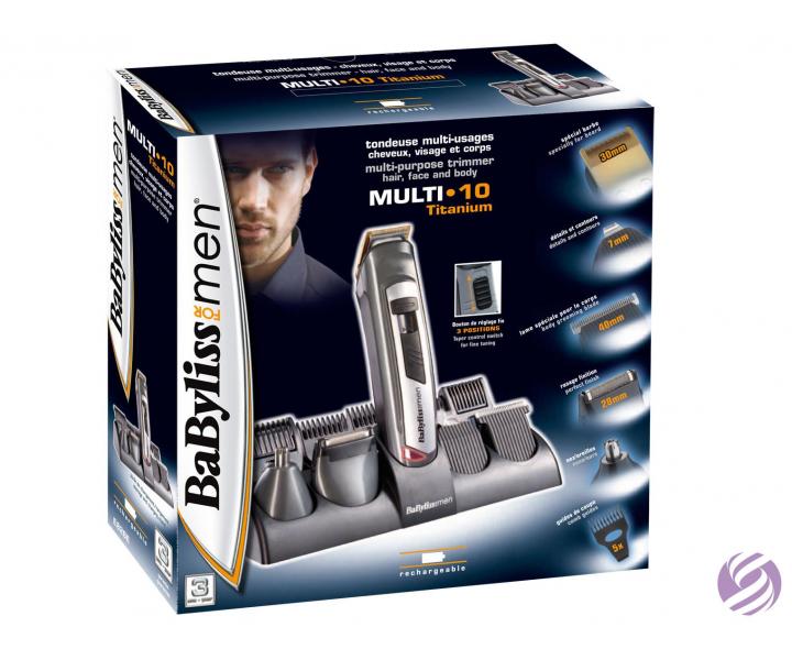 Zastrihva vlasov a fzov BaByliss E826E - rozbalen, pouit