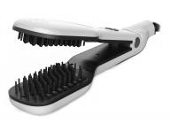 Profesionlna ehlika / kefa na vlasy s parou SteamBrush - biela