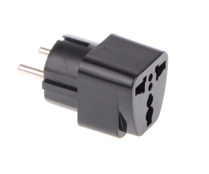 Nahrievacia kefa Original Best Buy Beox - �ierna, UK koncovka+EU redukcia