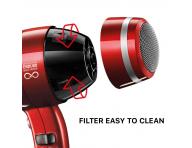 Profesionlny fn na vlasy Valera Swiss Nano4Ever eQ - 2200 W, erven