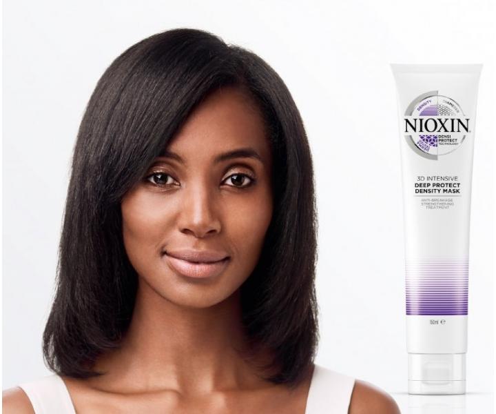 Intenz�vne o�etruj�ca maska pre such� a po�koden� vlasy Nioxin 3D Intensive Deep Protect - 150 ml