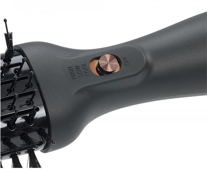 Ovlna teplovzdun kefa na vlasy Original Best Buy Venteox - ierna