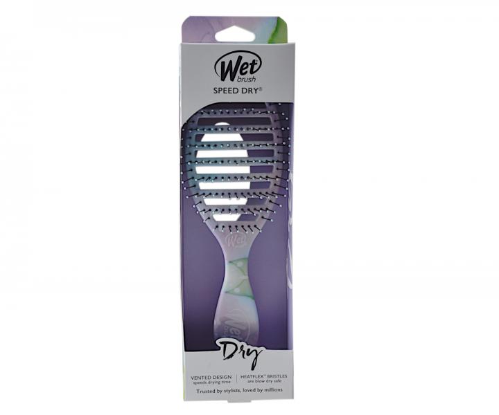 Kefa na rozesvanie a fkanie vlasov Wet Brush Speed Dry Splatter - farebn