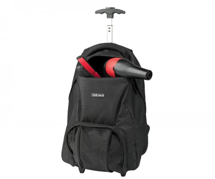 Cestovn� batoh s teleskopickou rukov�ou Sibel Backpack - �ierny