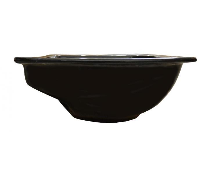 Keramick umvadlo pre barber salny Detail DHS033 - ierne