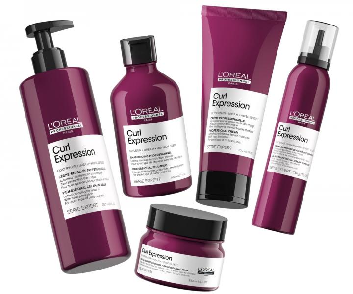 Multifunkn krmov pena pre vlnit a kuerav vlasy Loral Professionnel Curl Expression - 250 ml