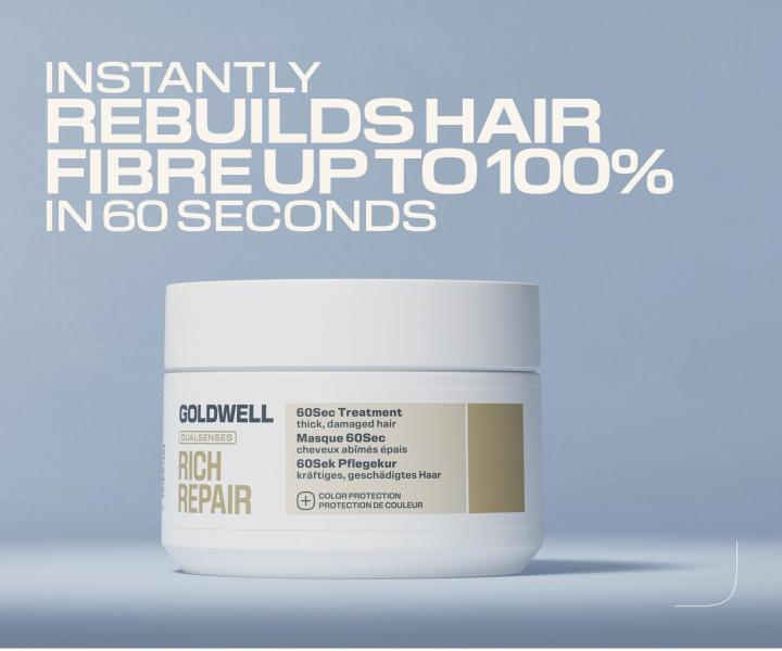 Rad pre such� a po�koden� vlasy Goldwell Dualsenses Rich Repair