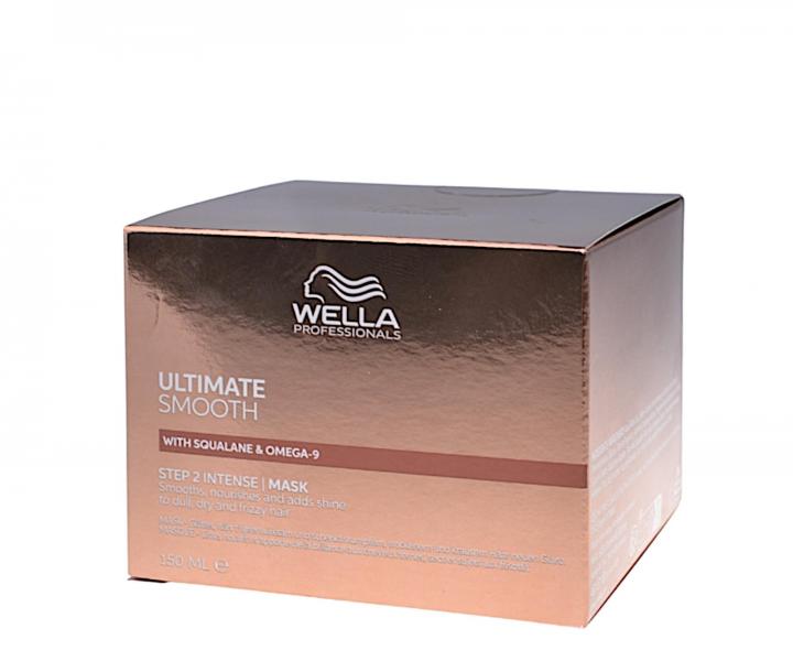 Maska pre lesk a hebkos suchch vlasov Wella Professionals Ultimate Smooth Mask - 150 ml