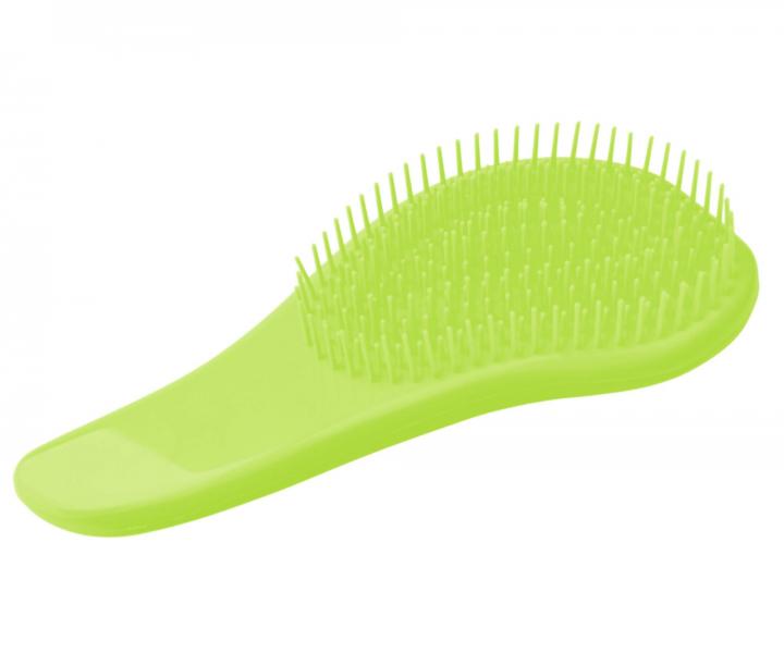 Kefa na rozesvanie vlasov Sibel Mini Detangling Brush - svetlo zelen