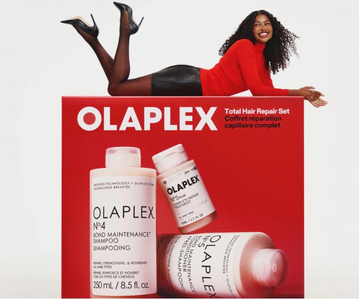 Dar�ekov� sada na regener�ciu a posilnenie po�koden�ch vlasov Olaplex Total Hair Repair Set