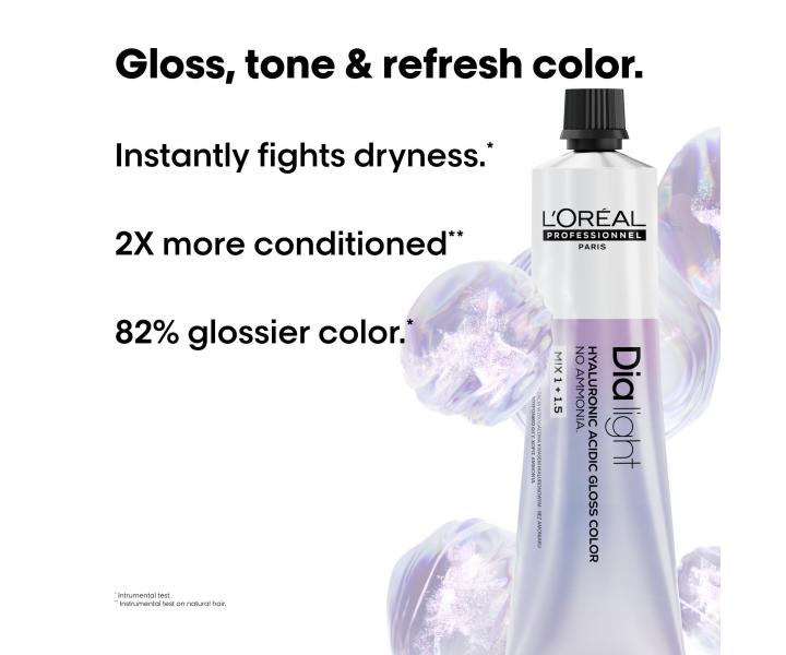 Preliv na vlasy Lor�al Professionnel Dia Light 60 ml - 9 ve�mi svetl� blond