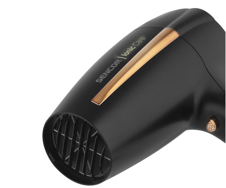Cestovn fn na vlasy Sencor SHD 7100BK - 2000 W, ierny