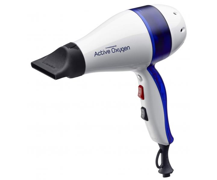 Fn na vlasy Gamma Pi Active Oxygen - 2100 W, bielo-modr