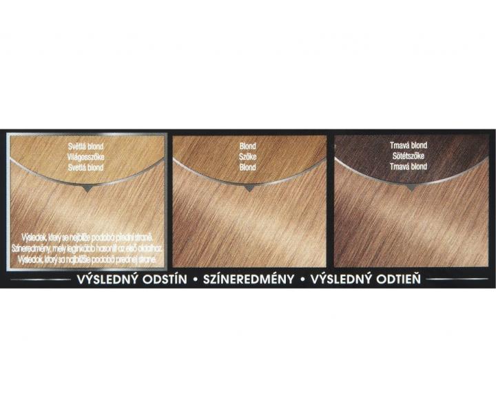 Permanentn olejov farba Garnier Olia 8.31 zlate popolav blond