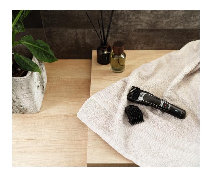 Zastrihva fzov a vlasov ETA James 63419 - ierny