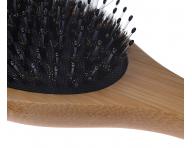 Bambusov kefa na vlasy s diviami a nylonovmi tetinami Detail - Hair Style - 7,5 x 22,5 cm