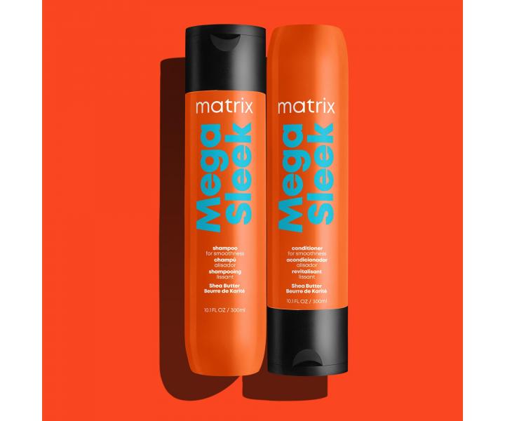 Uhladzujci ampn pre nepoddajn vlasy Matrix Mega Sleek Shampoo - 300 ml