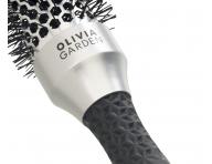 Okrhla fkacia kefa Olivia Garden Blowout Classic Silver - 45 mm