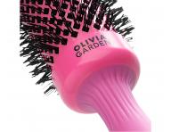 Okrhla fkacia kefa na vlasy Olivia Garden Expert Blowout Shine Pink - 45 mm