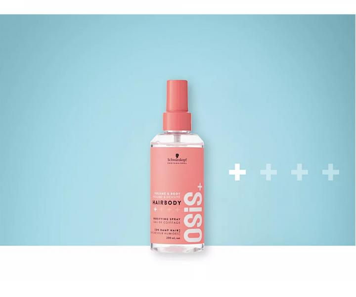ahko fixan objemov sprej Schwarzkopf Professional Osis+ Hairbody - 200 ml