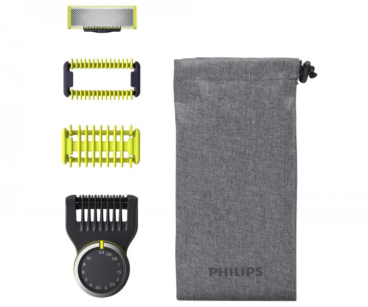 Holiaci strojek na fzy a telo Philips OneBlade Pro QP6551/15 - ed