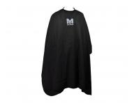 Pltenka na strihanie vlasov Moser 135 x 150 cm - ierna s prkami