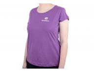 Tri�ko s kr�tkym ruk�vom, okr�hly v�strih - d�mske, fialov� M