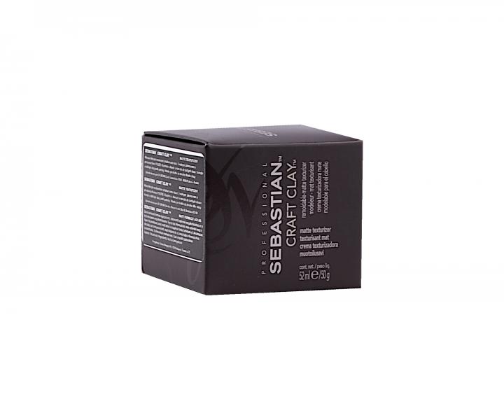 Matujca hlina na vlasy s prirodzenou fixciou Sebastian Professional Craft Clay - 52 ml