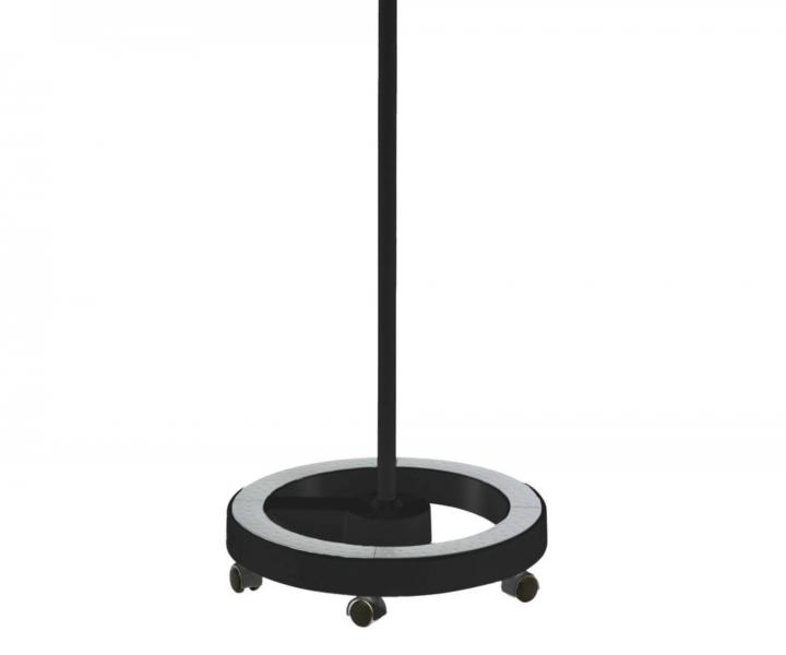 Zv��ovacia lupa s LED lampou na stojane aj s uchyten�m na st�l Weelko Mega+ Black - 5 dioptri�