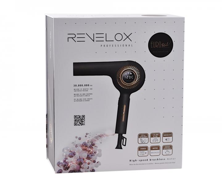 Profesionlny fn na vlasy Eurostil Professional Revelox - 1700 W, ierny