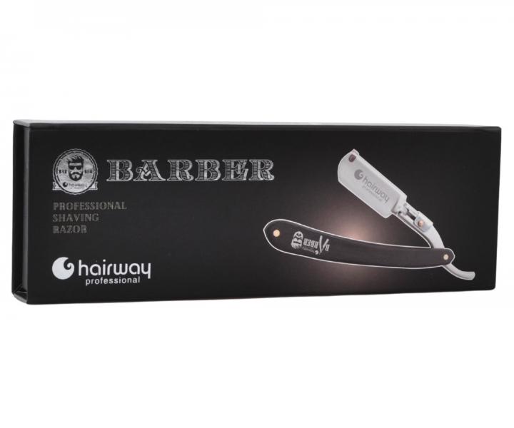 Pnska zstera Hairway Barber - tmavo modr + britva na holenie fzov Hairway Razor - ierna zadarmo
