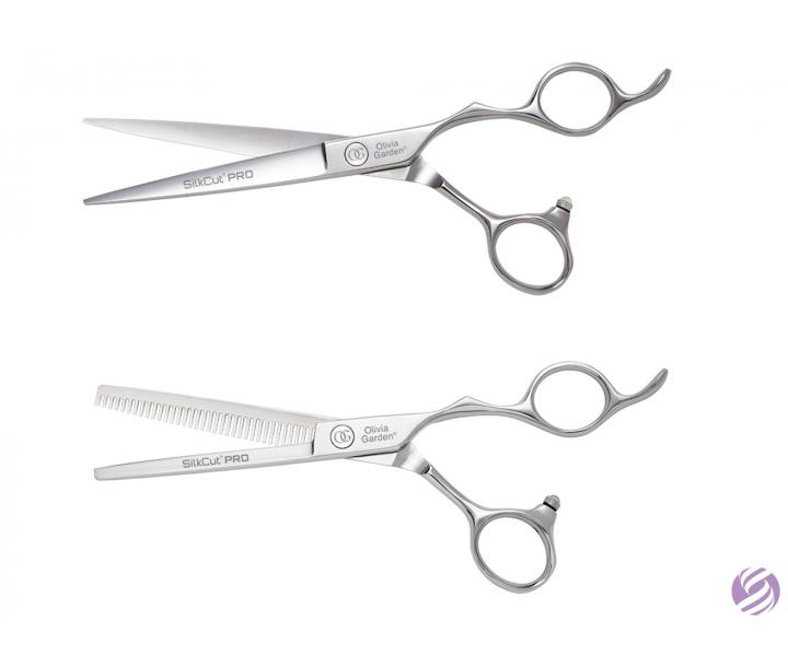 Sada kadernckych nonc 6,5"a efilanch nonc 6,35" Olivia Garden SilkCut Pro