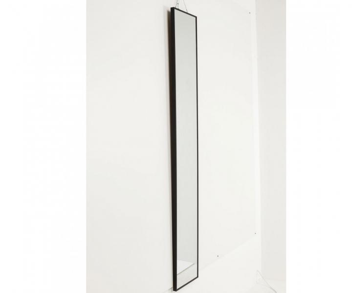 Kaderncke zrkadlo Kare Bella - ierne, 180 x 30 cm