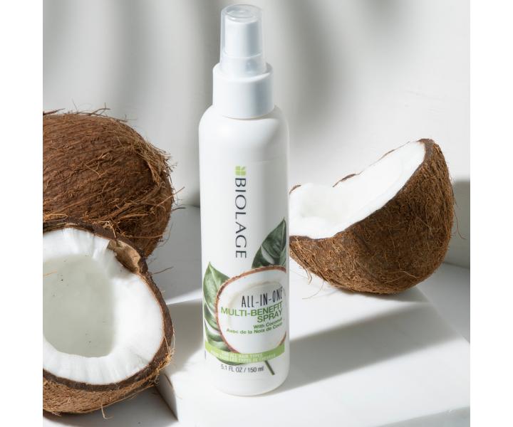 Viacelov oetrujci sprej na vlasy Biolage All-In-One Coconut Infusion - 150 ml