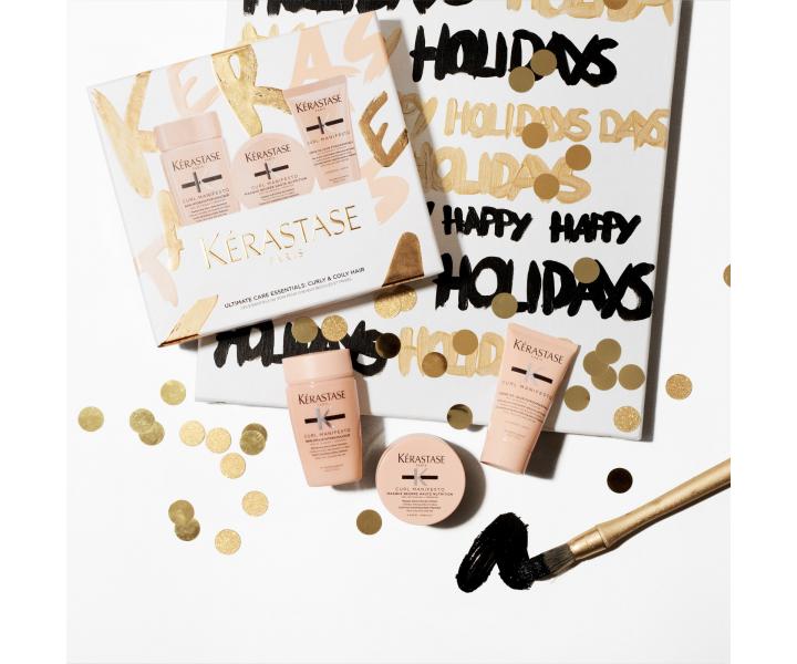 Dar�ekov� cestovn� sada pre vlnit� a ku�erav� vlasy K�rastase Curl Manifesto